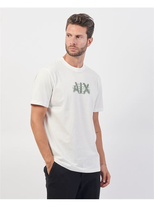 T-shirt uomo Armani Exchange con logo in cotone ARMANI EXCHANGE | 6DZTHH-ZJH4Z1116